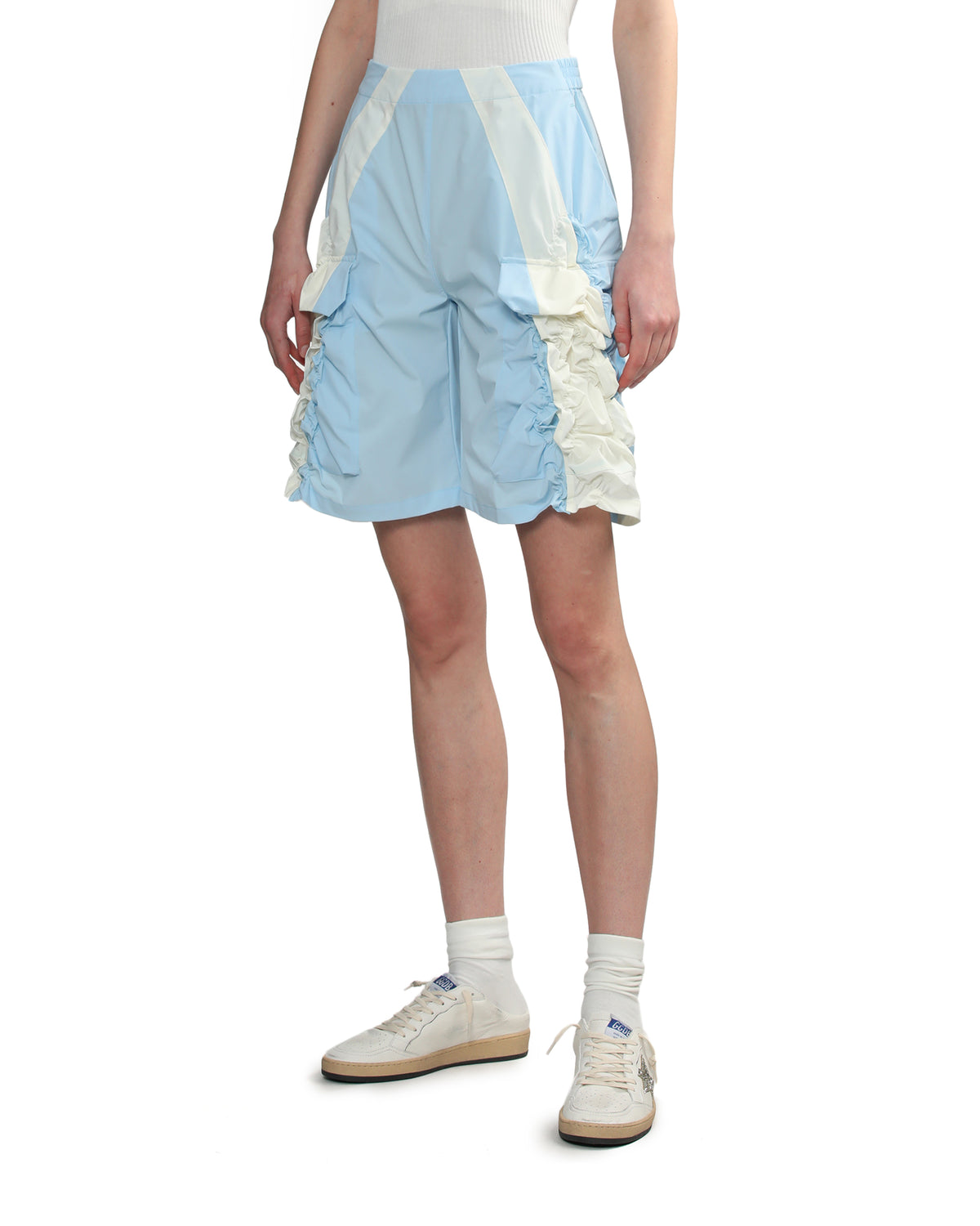 Ruffled shorts