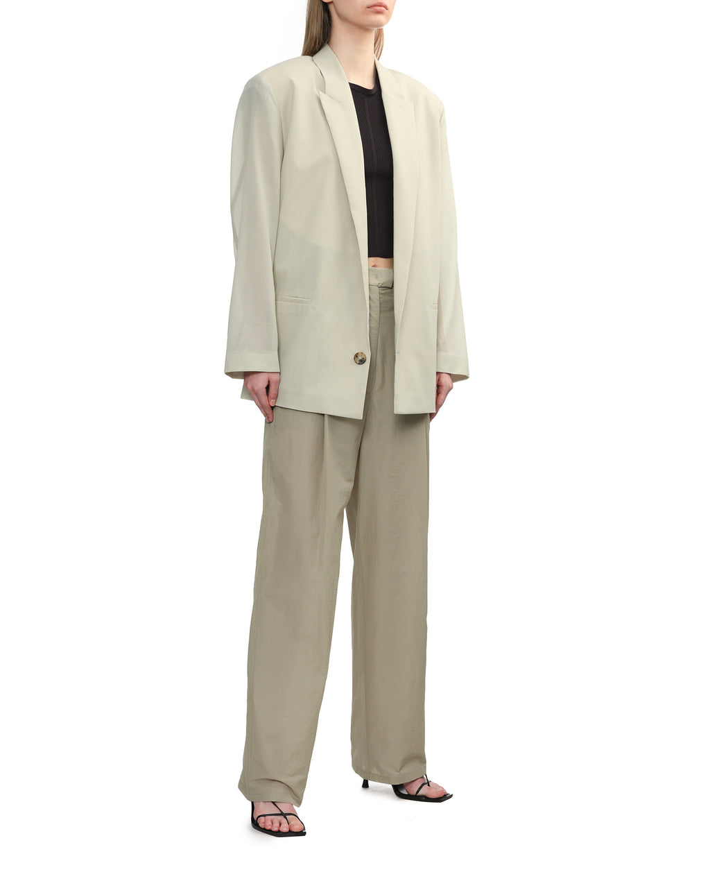 Relaxed fit blazer