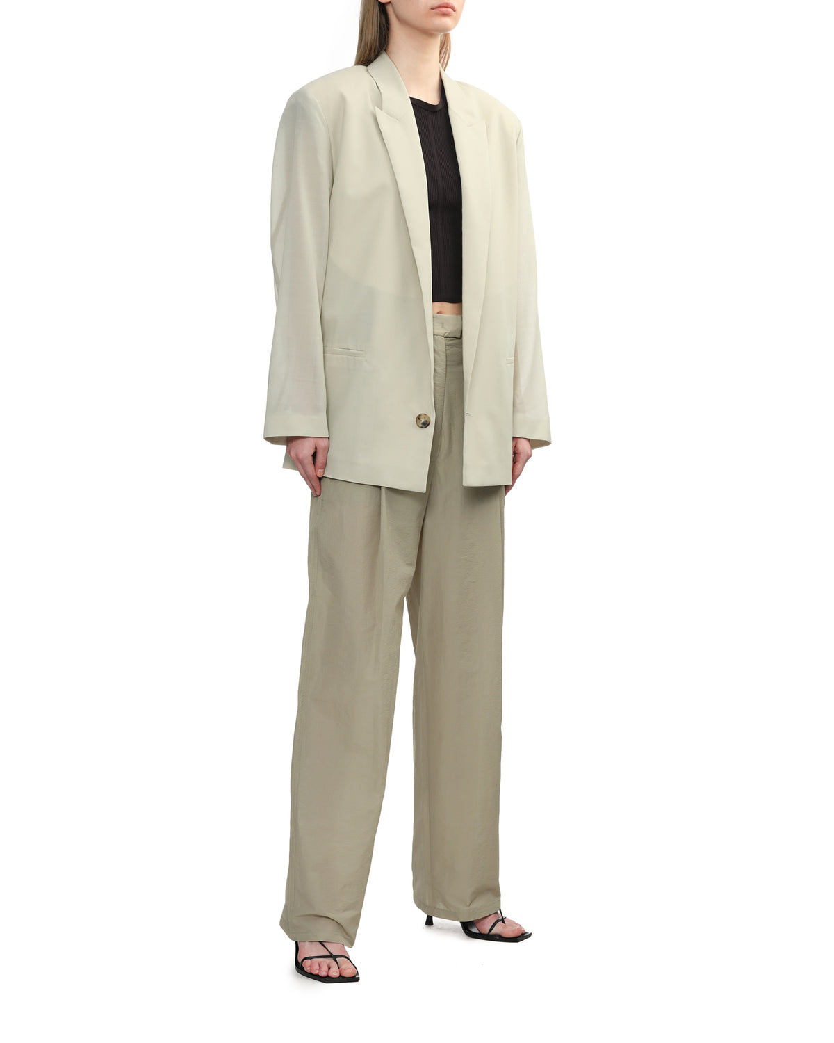 Relaxed fit blazer