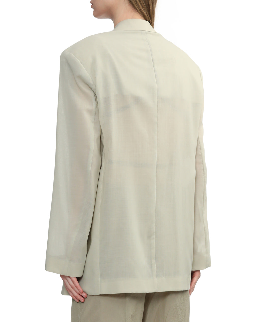 Relaxed fit blazer