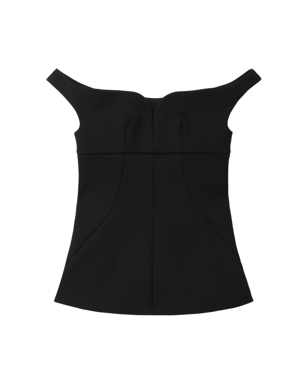 Off shoulder panelled top