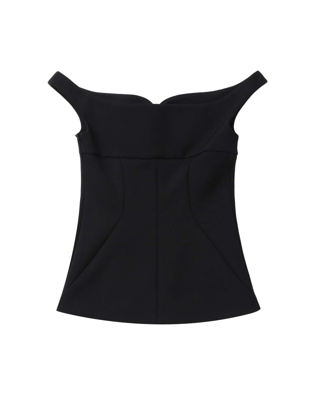 Off shoulder panelled top