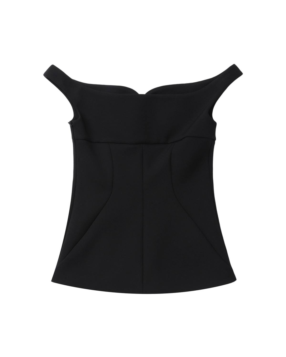 Off shoulder panelled top