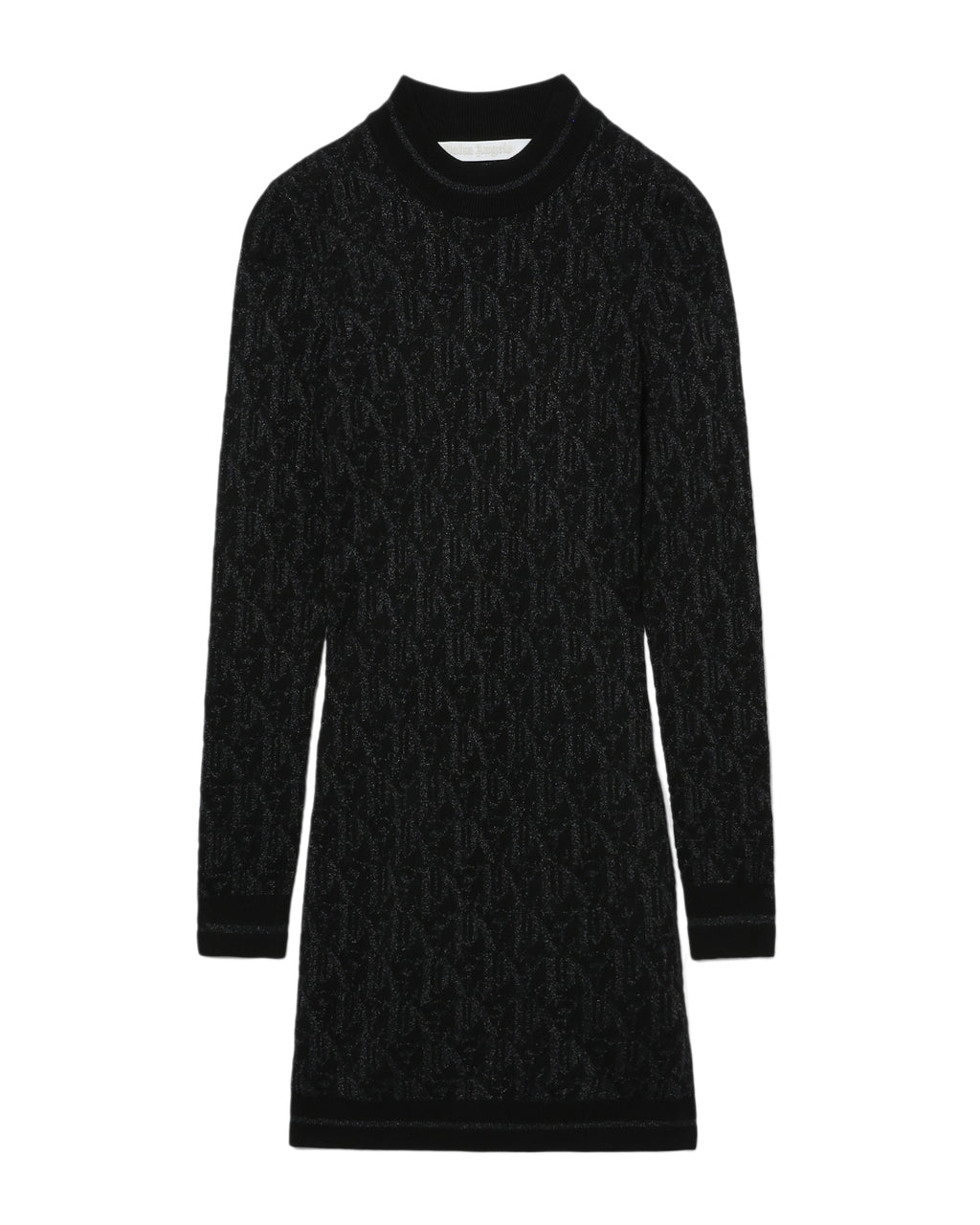 Monogram jacquard mini dress