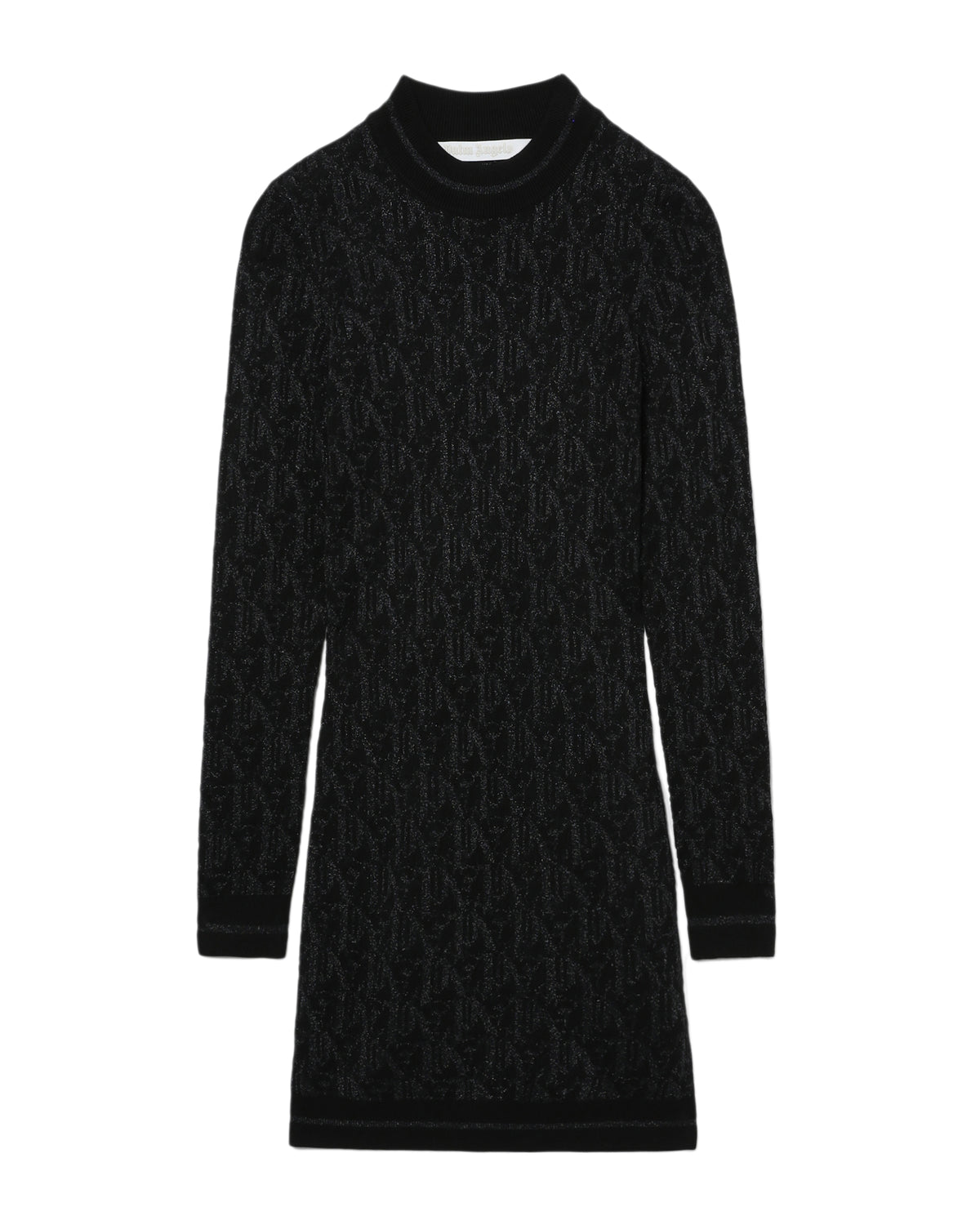 Monogram jacquard mini dress
