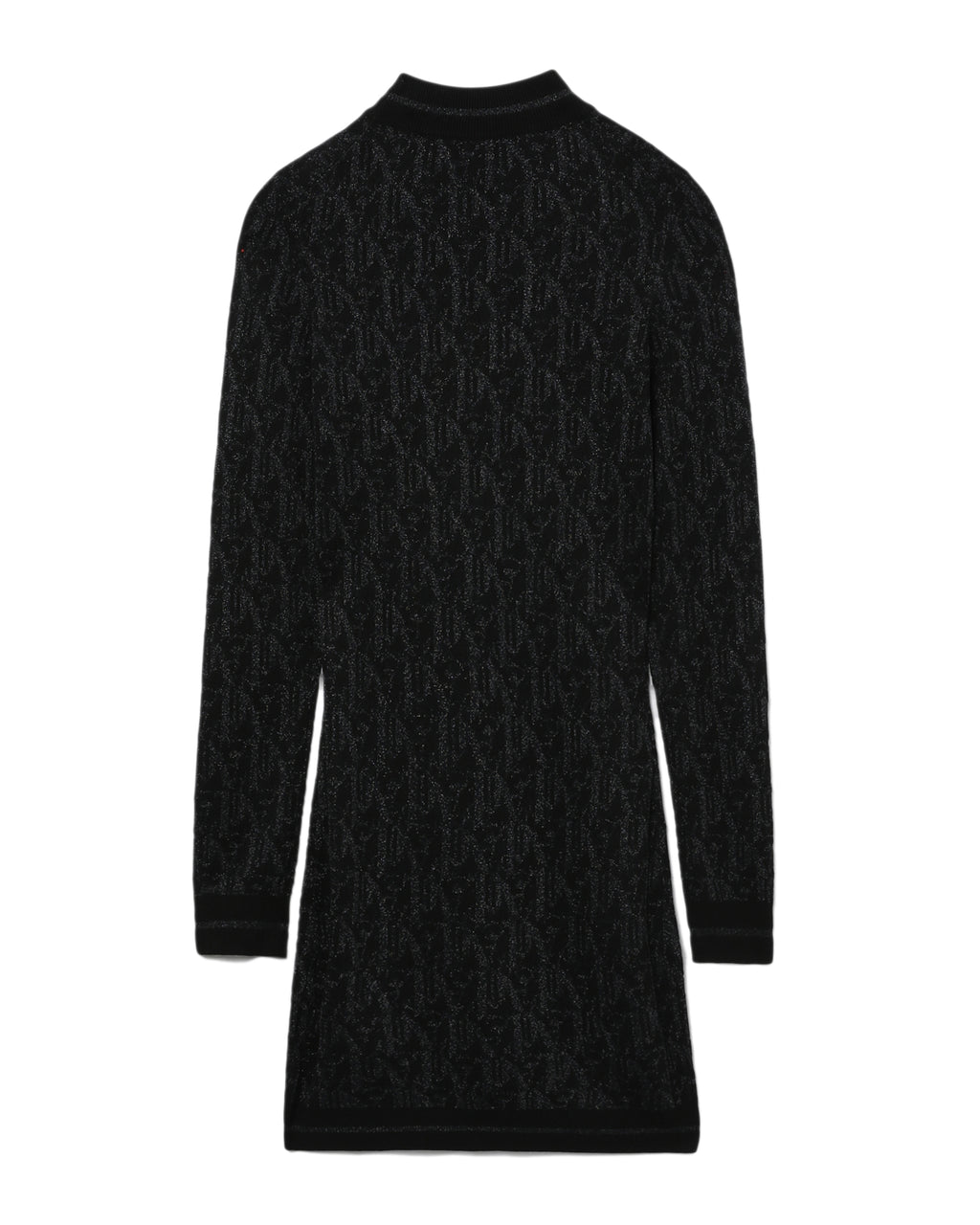 Monogram jacquard mini dress