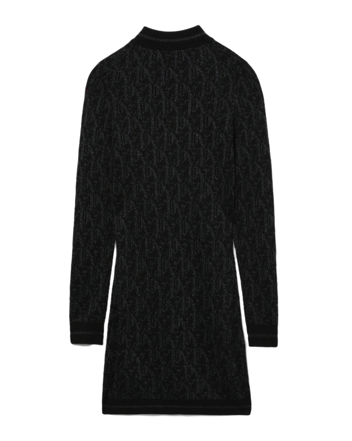 Monogram jacquard mini dress