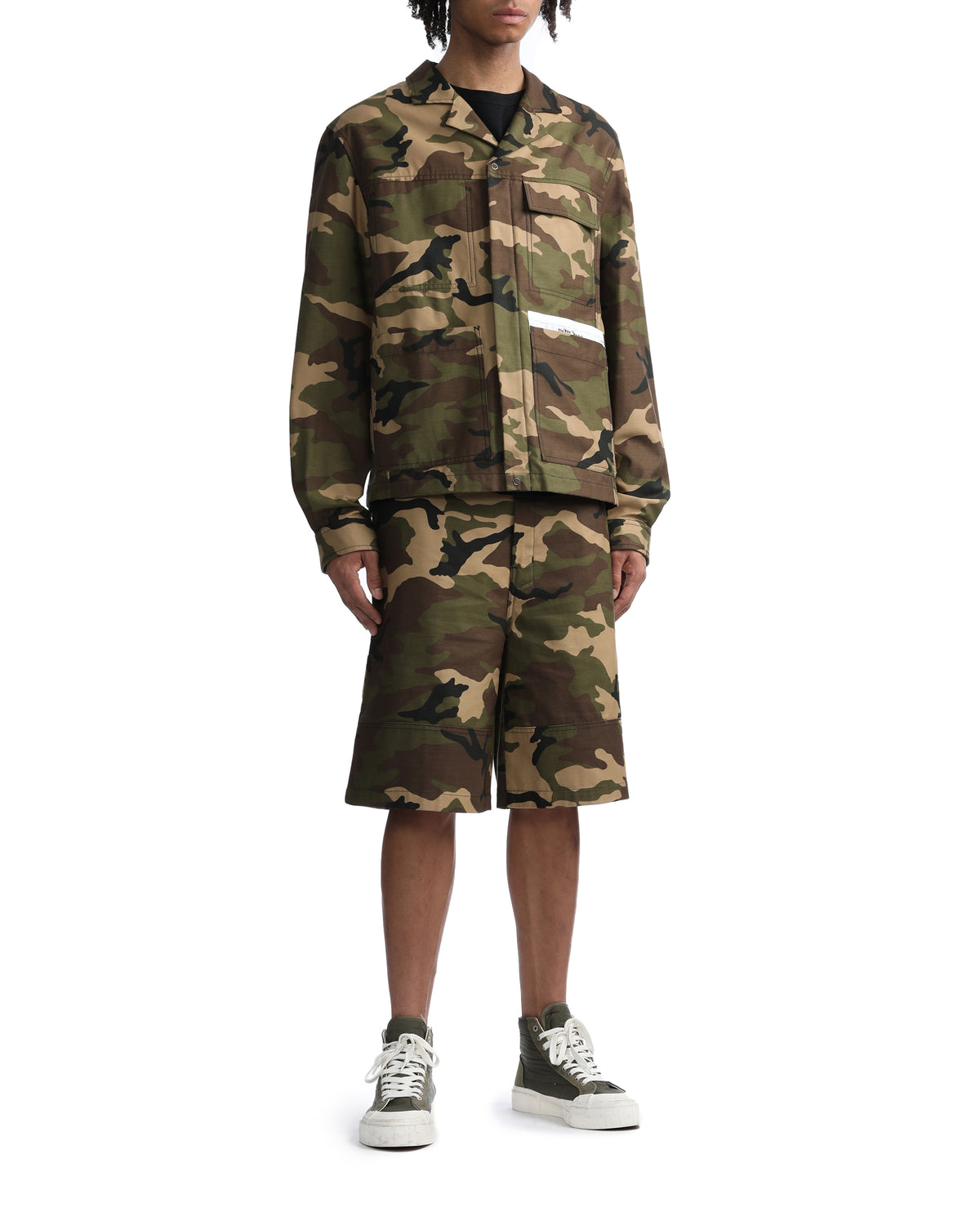 Sartorial tape camo work jacket