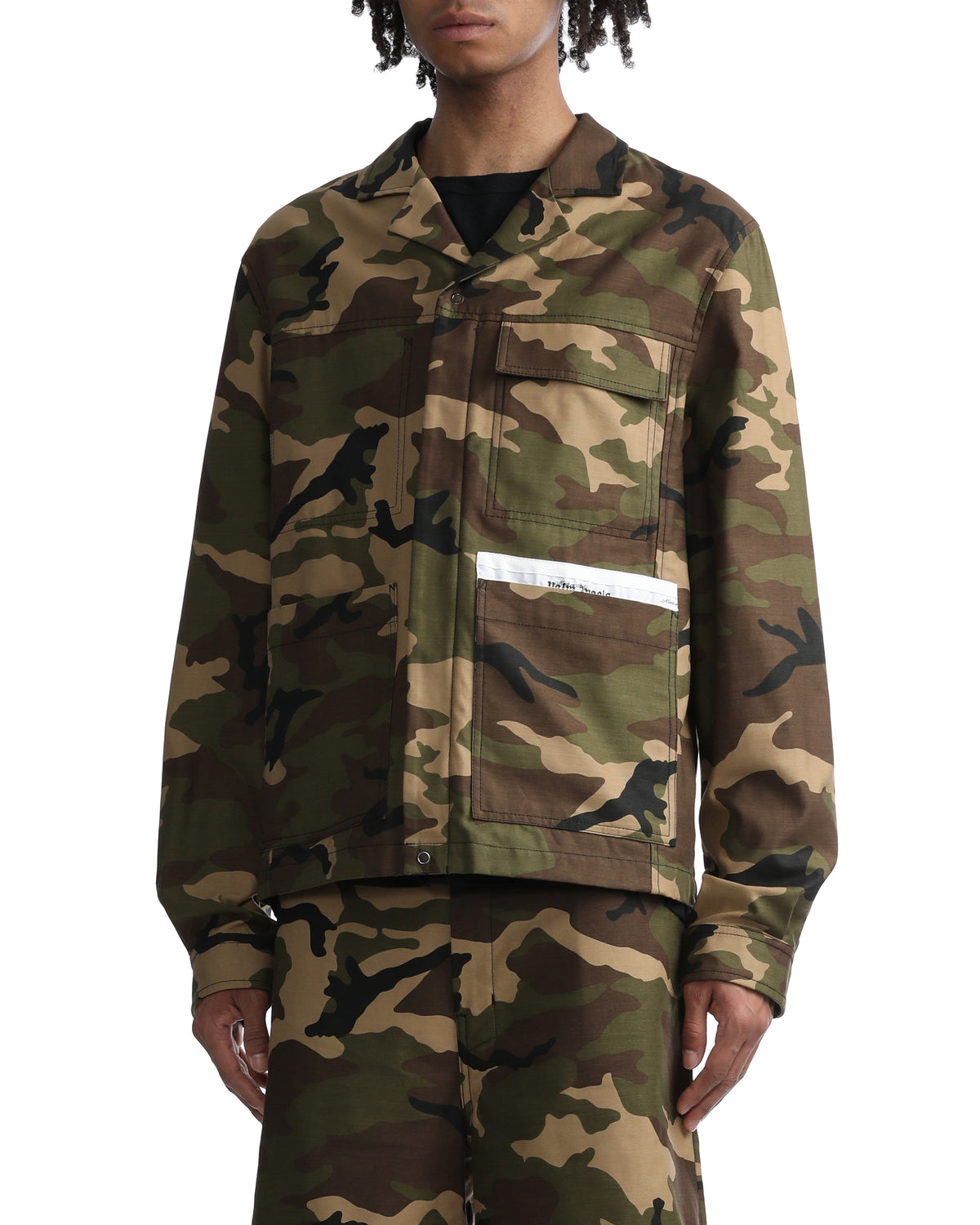 Sartorial tape camo work jacket