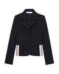 Fitted track blazer
