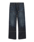 Monogram workwear jeans
