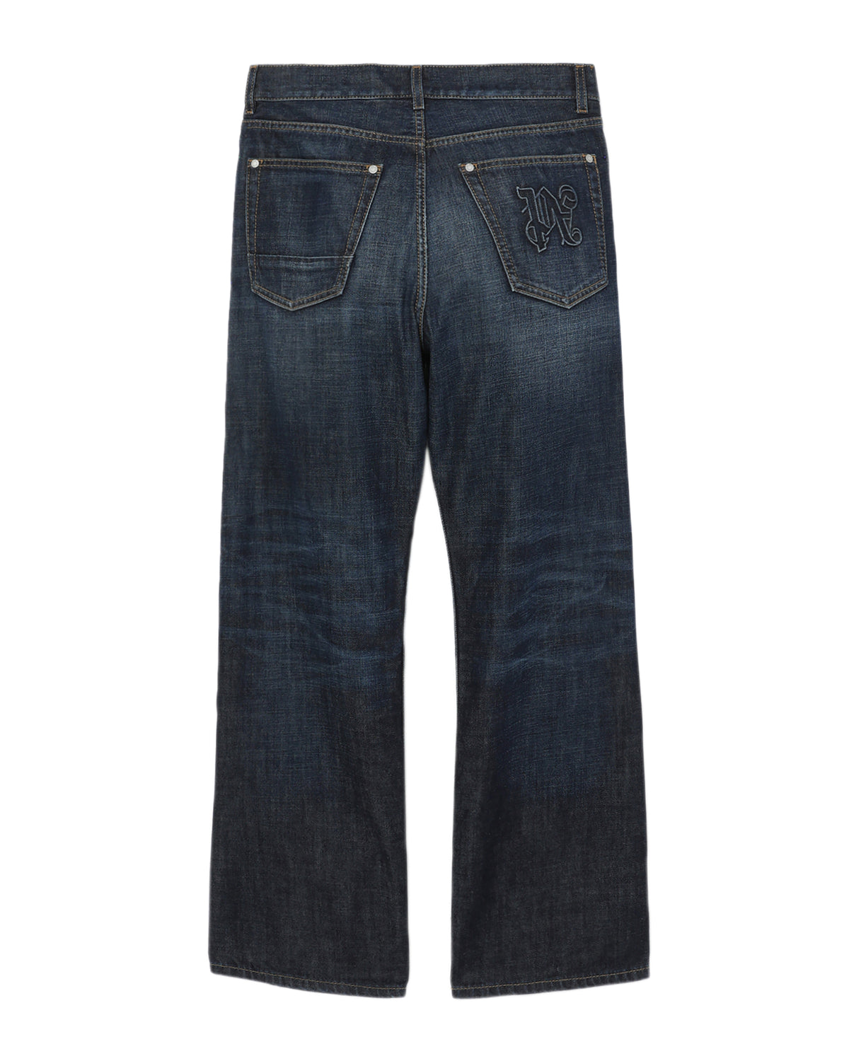 Monogram workwear jeans