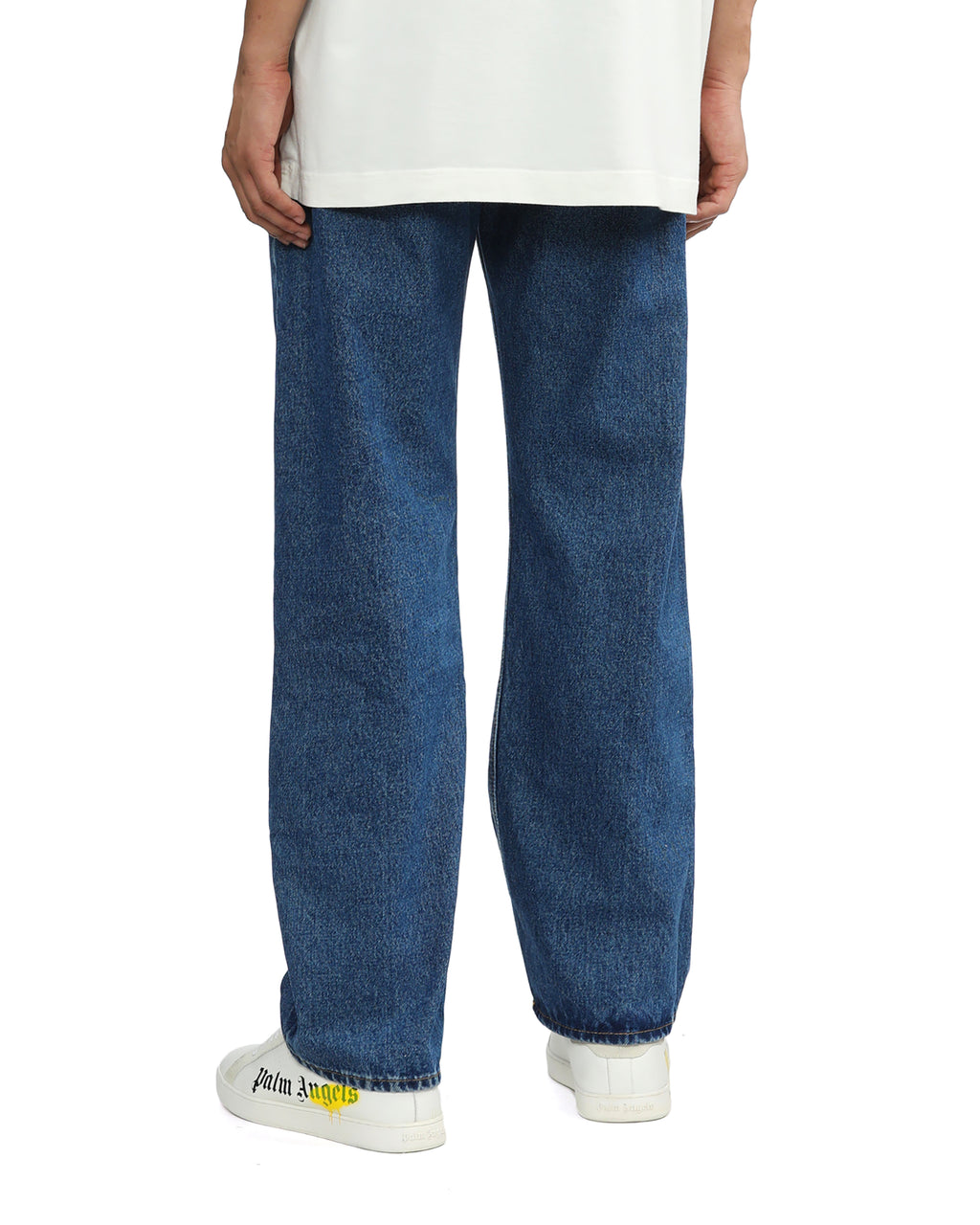 Monogram workwear jeans