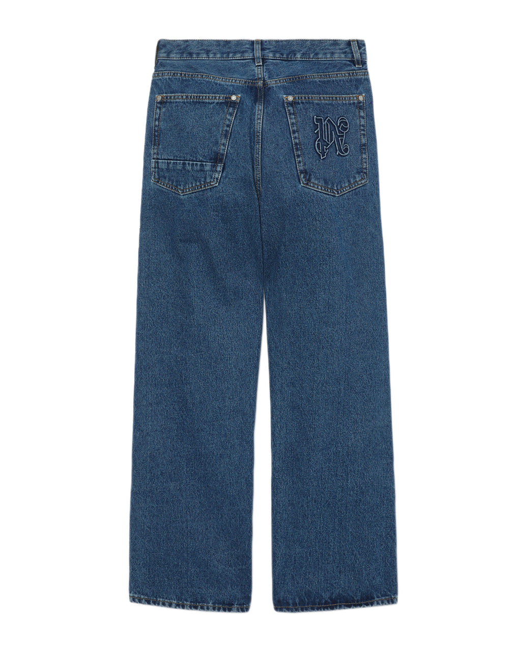 Monogram workwear jeans