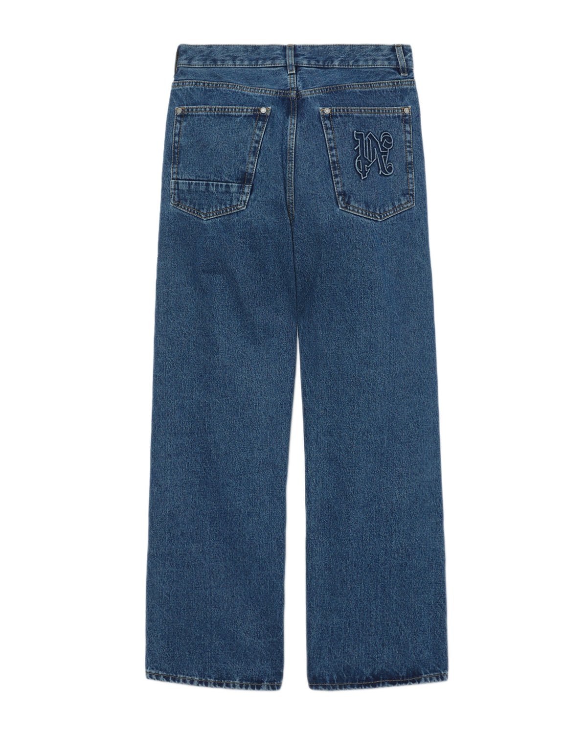 Monogram workwear jeans
