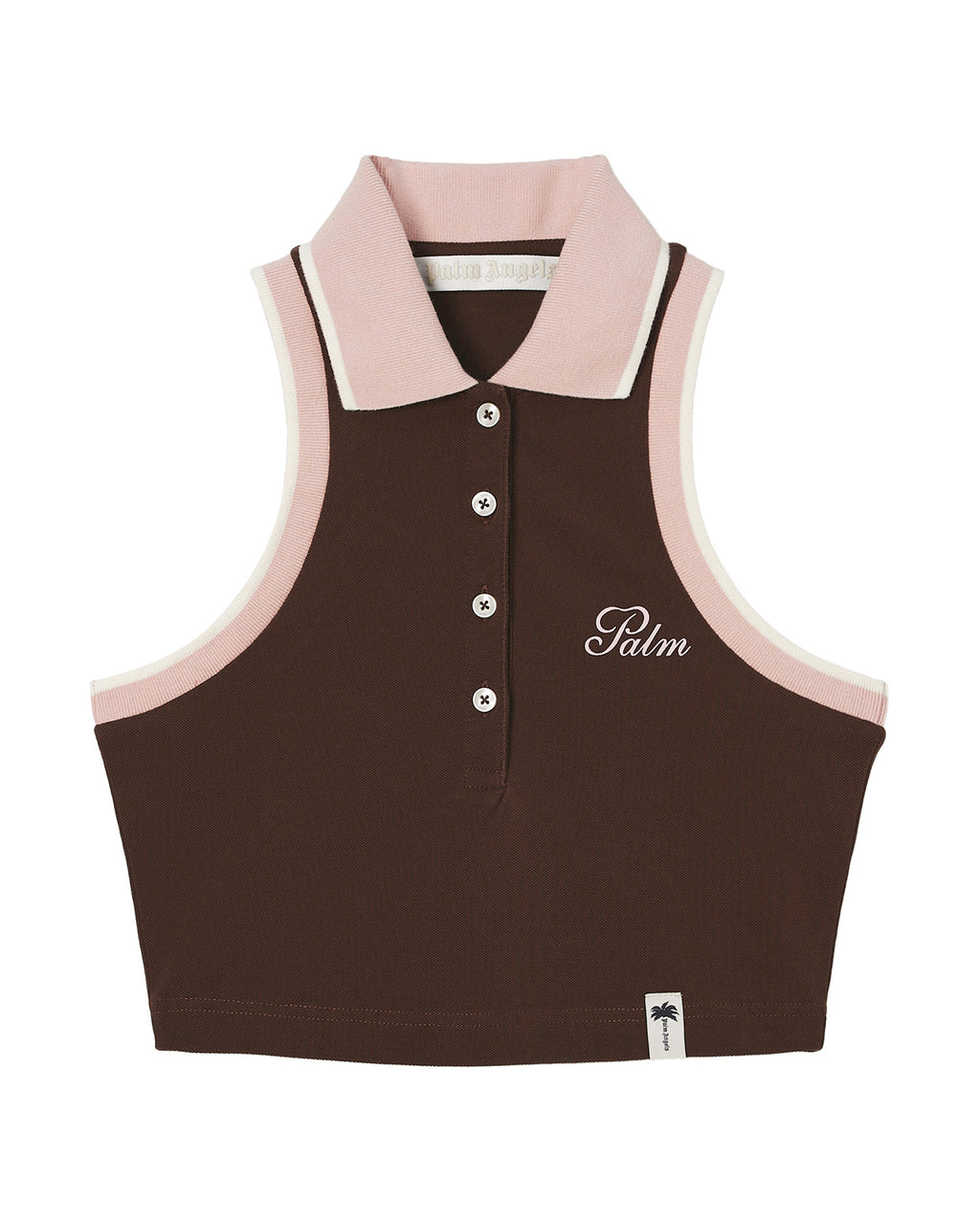 Polo crop top