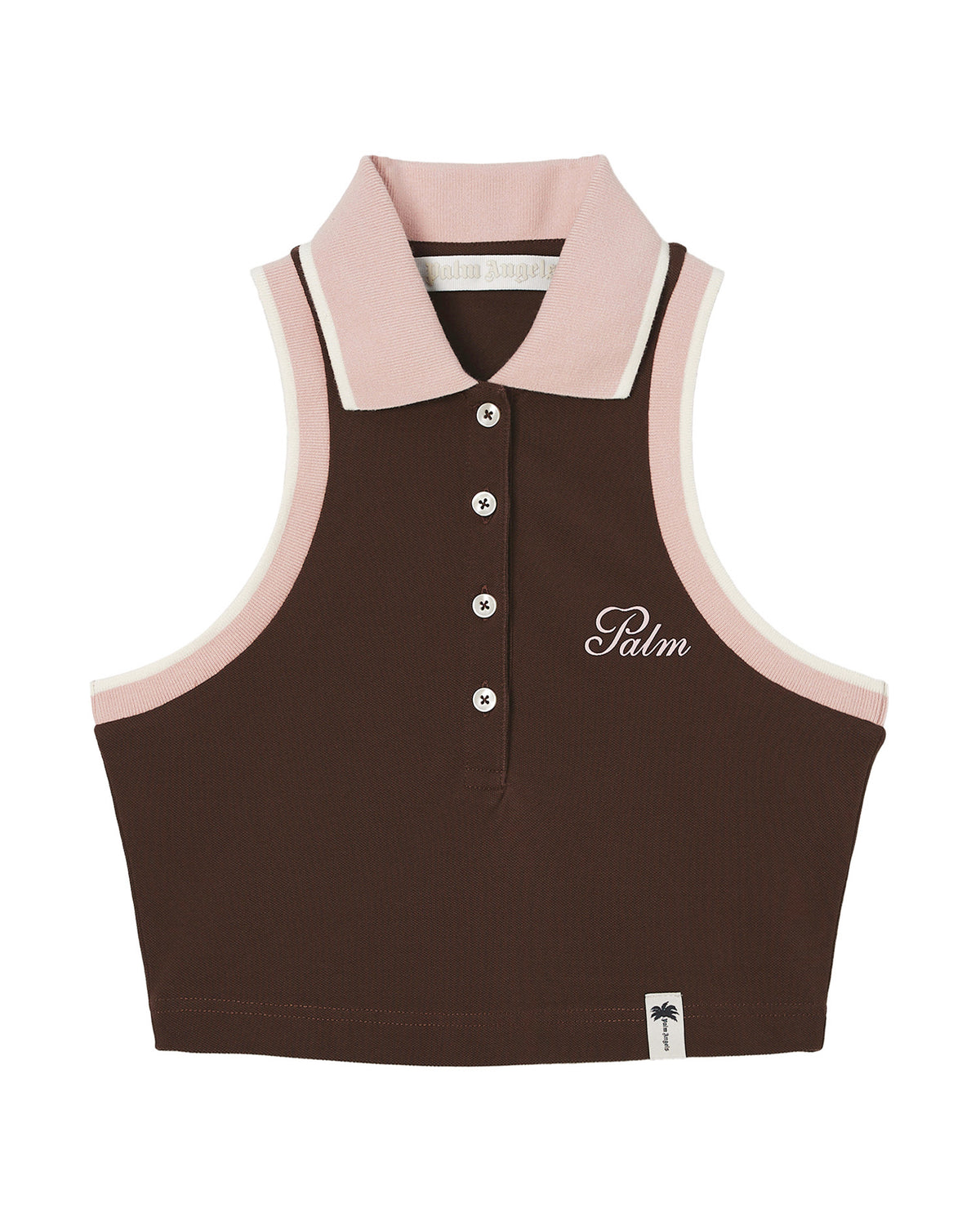 Polo crop top