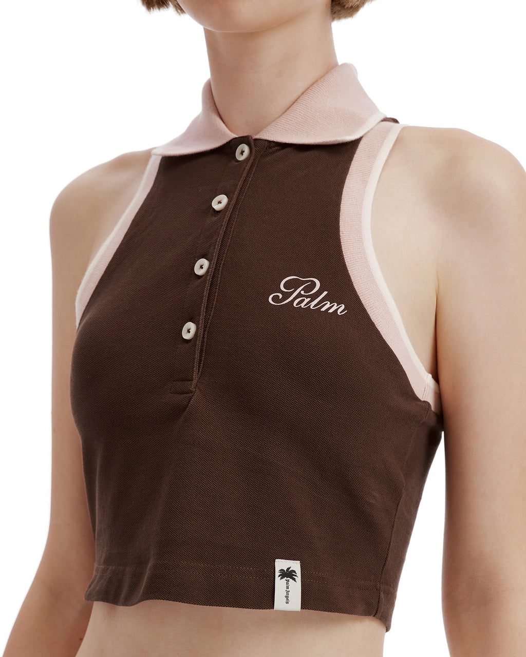 Polo crop top