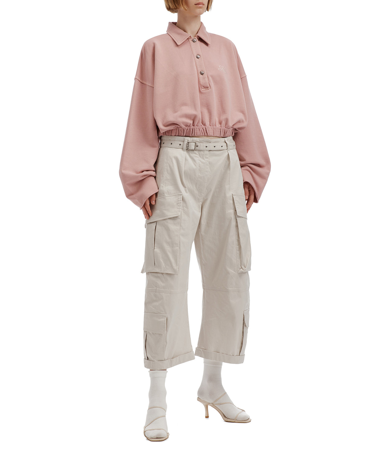 Palm sway polo shirt