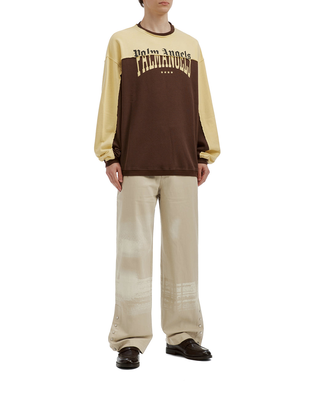 Button-hem pants