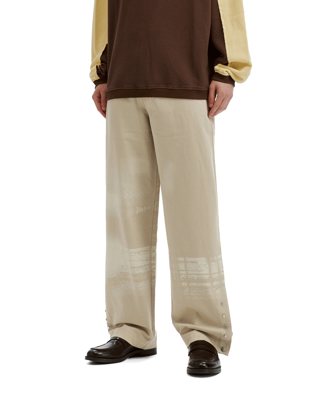 Button-hem pants