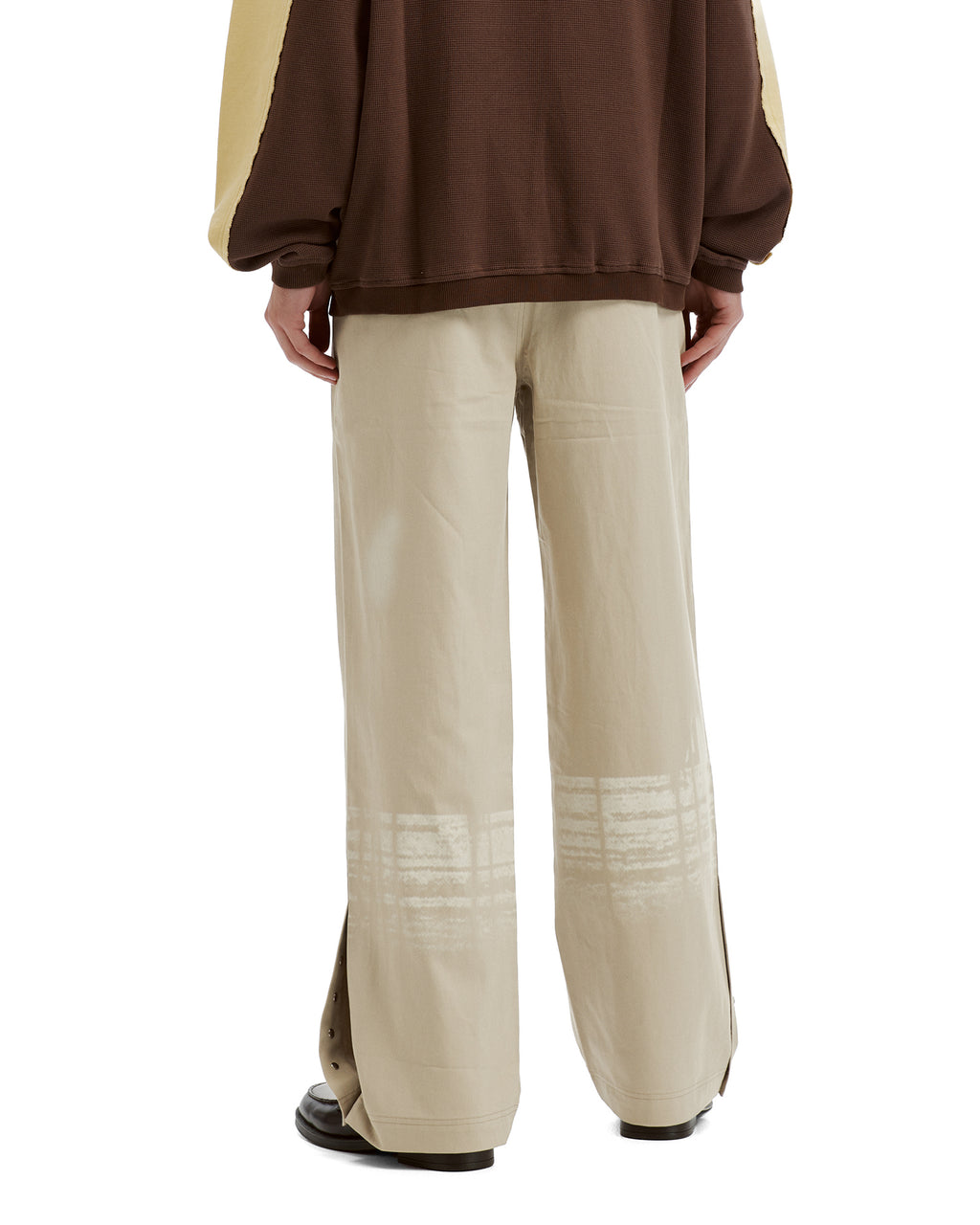 Button-hem pants