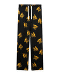 Burning monogram loose pants
