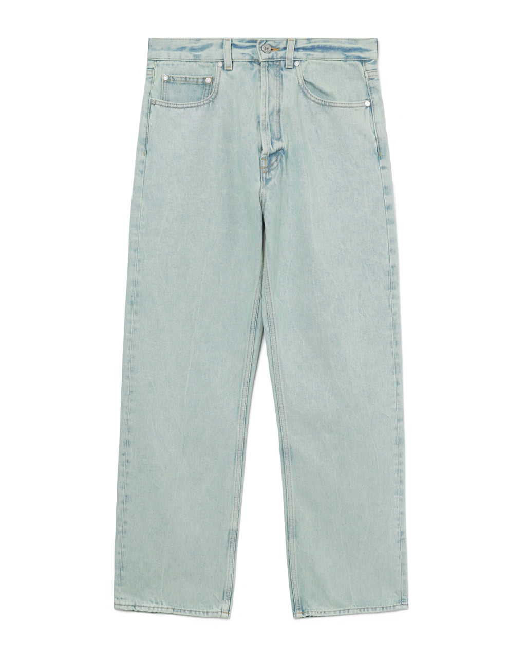 Overdye logo jeans