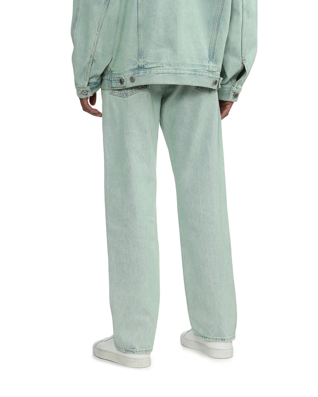 Overdye logo jeans