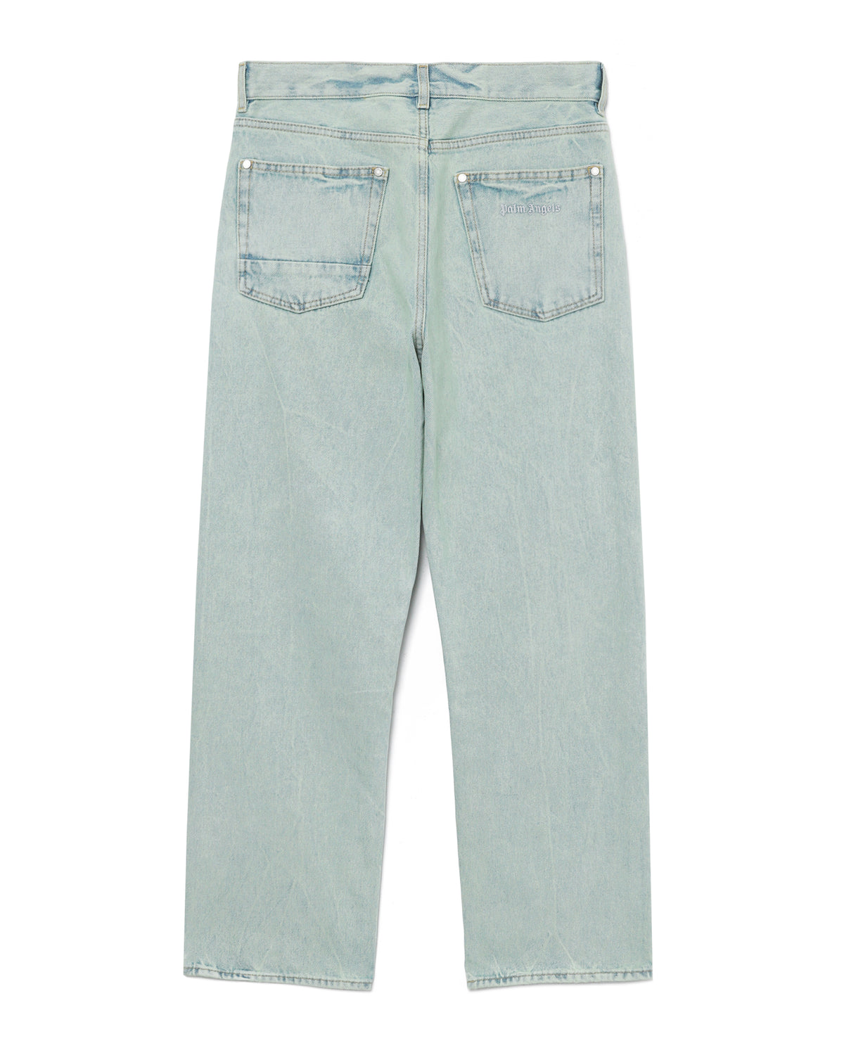 Overdye logo jeans