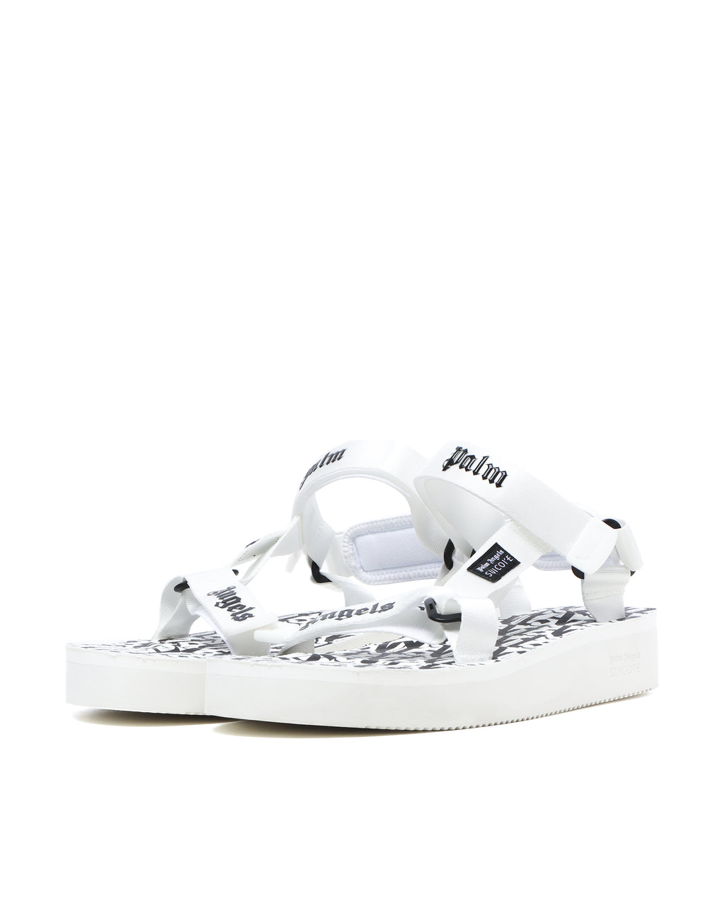 X Suicoke Depa logo print sandals