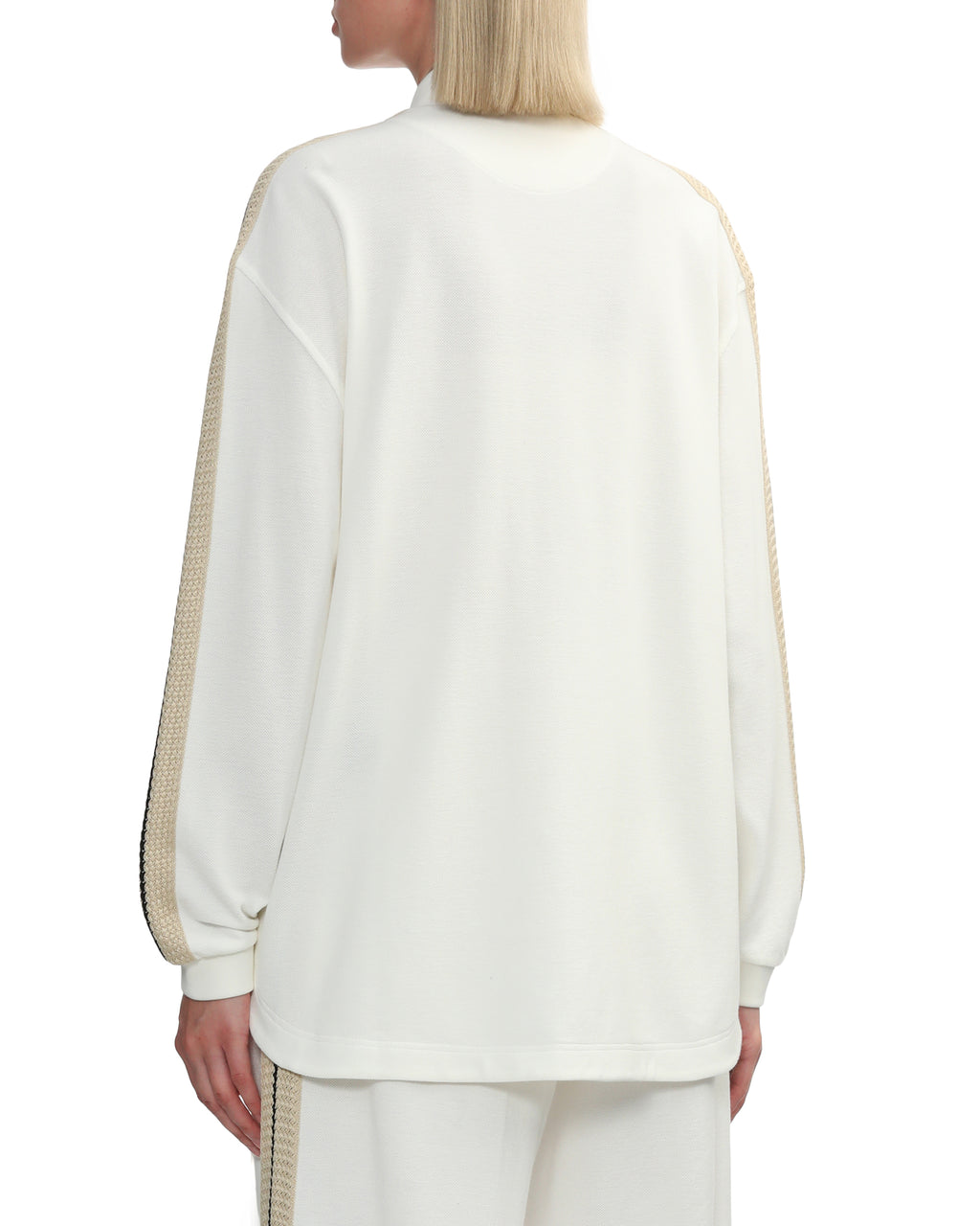 Logo track shirt