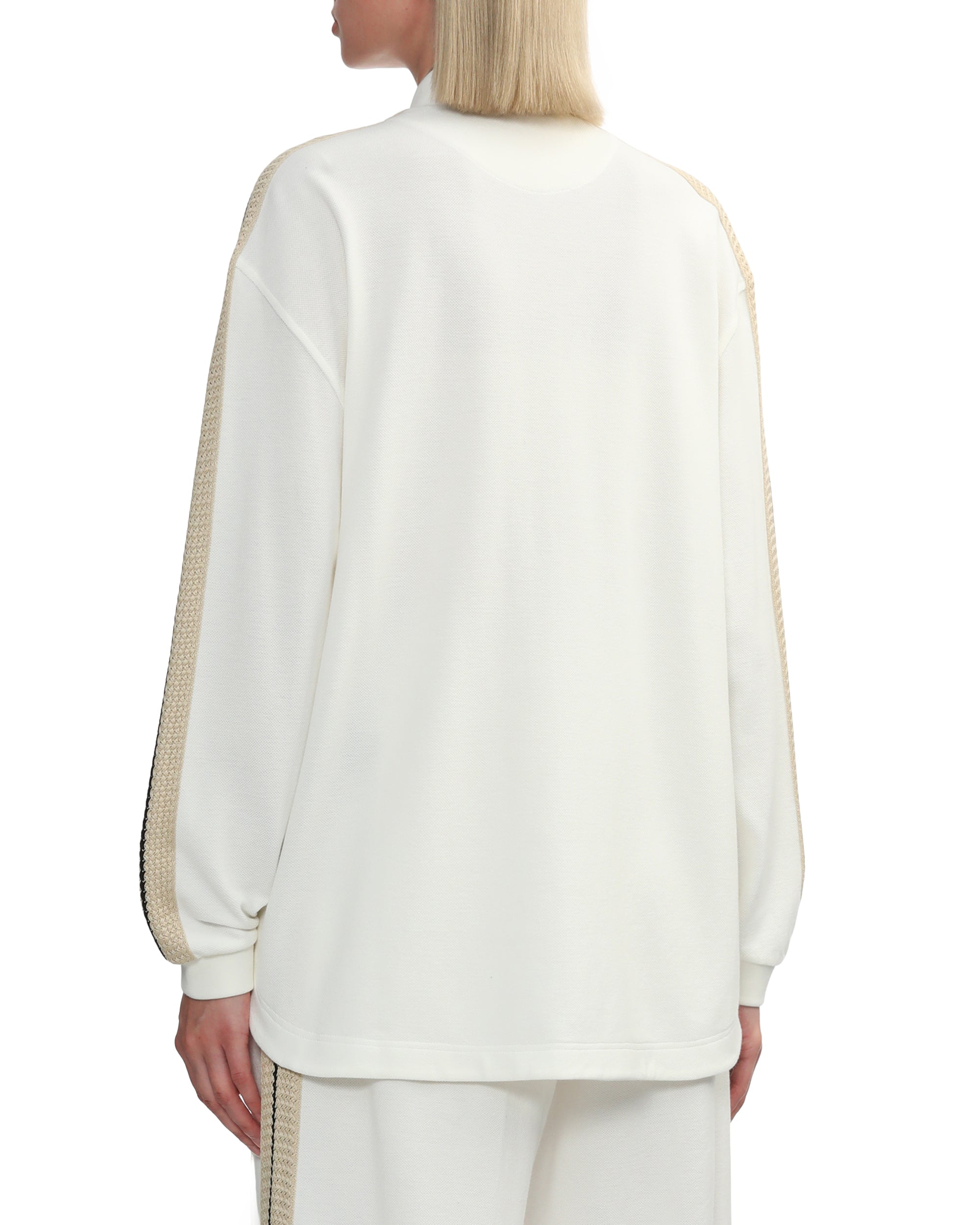 Logo track shirt