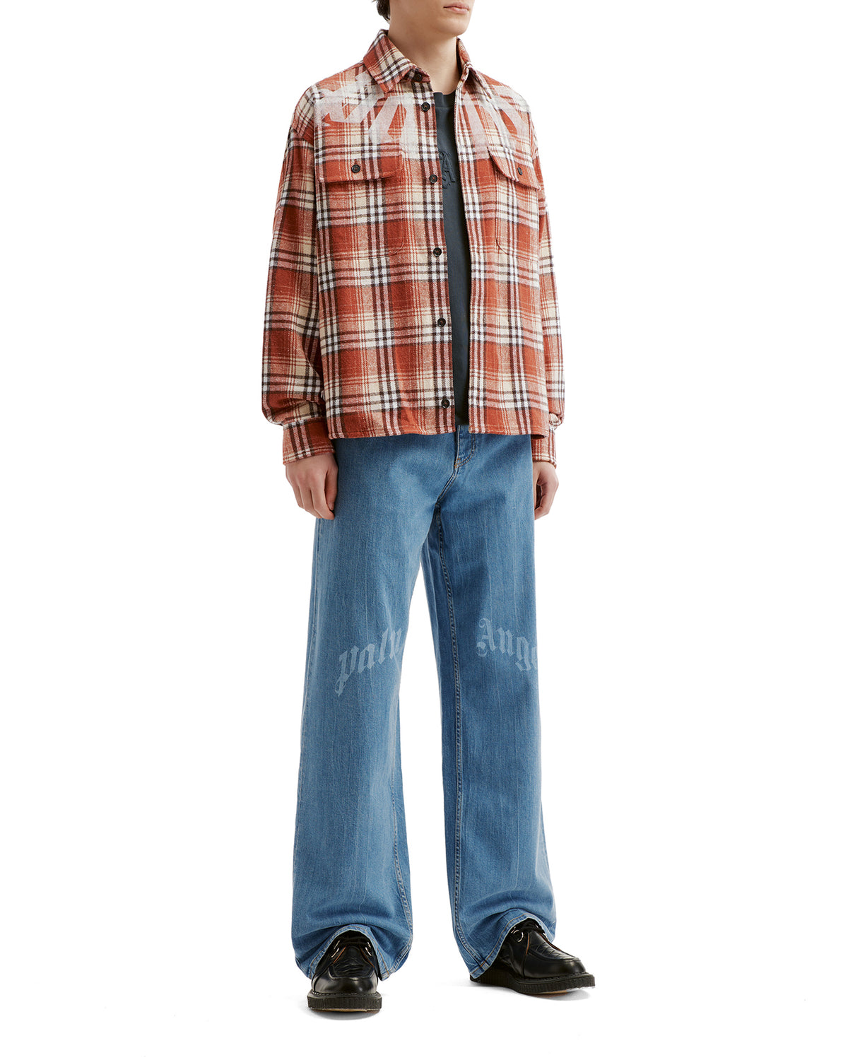 Plaid flannel shirt