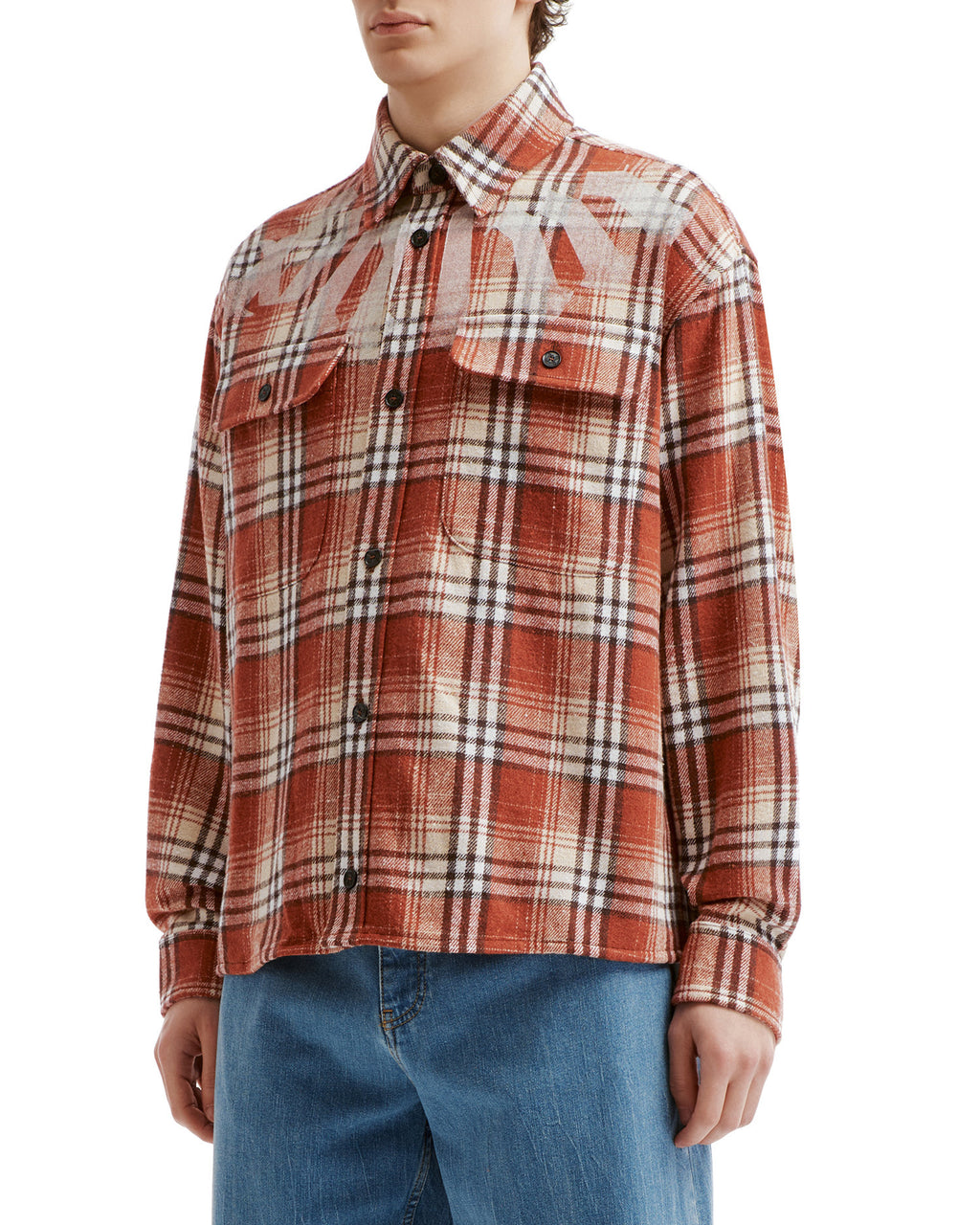 Plaid flannel shirt