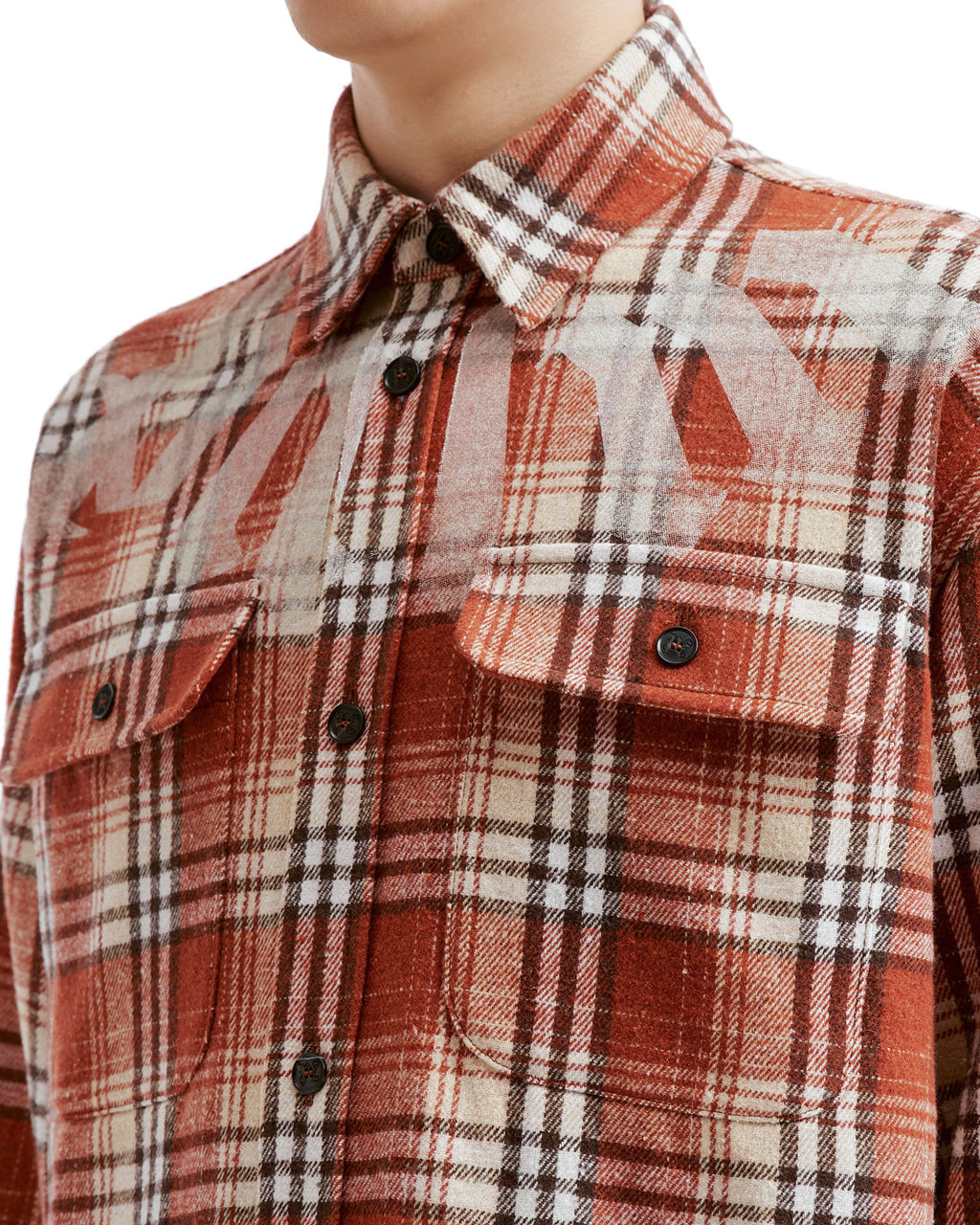 Plaid flannel shirt