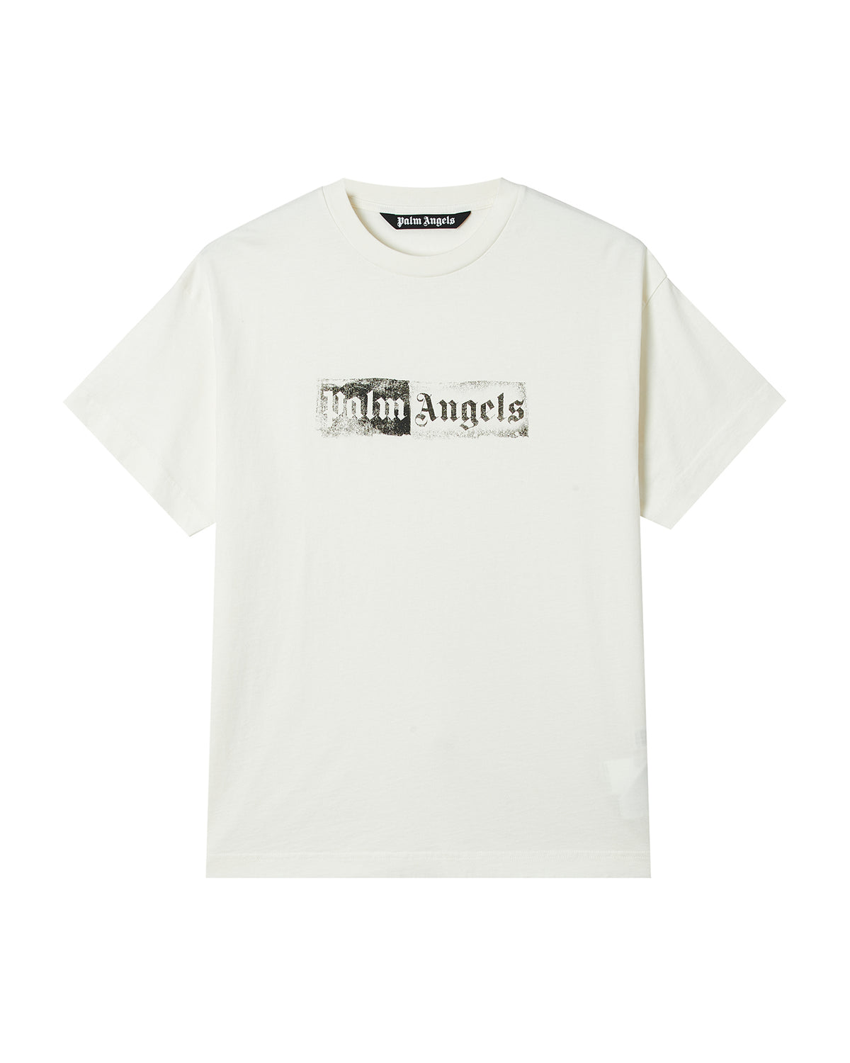Box logo crew neck tee