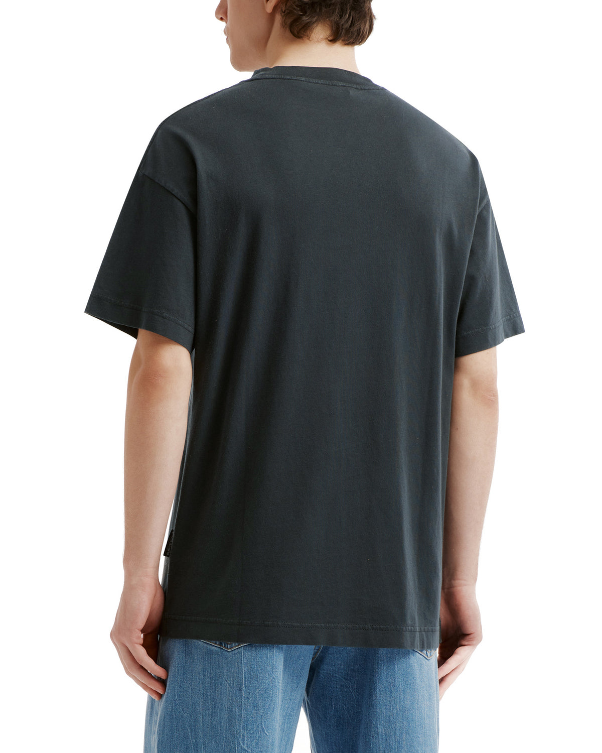 Curved logo tee