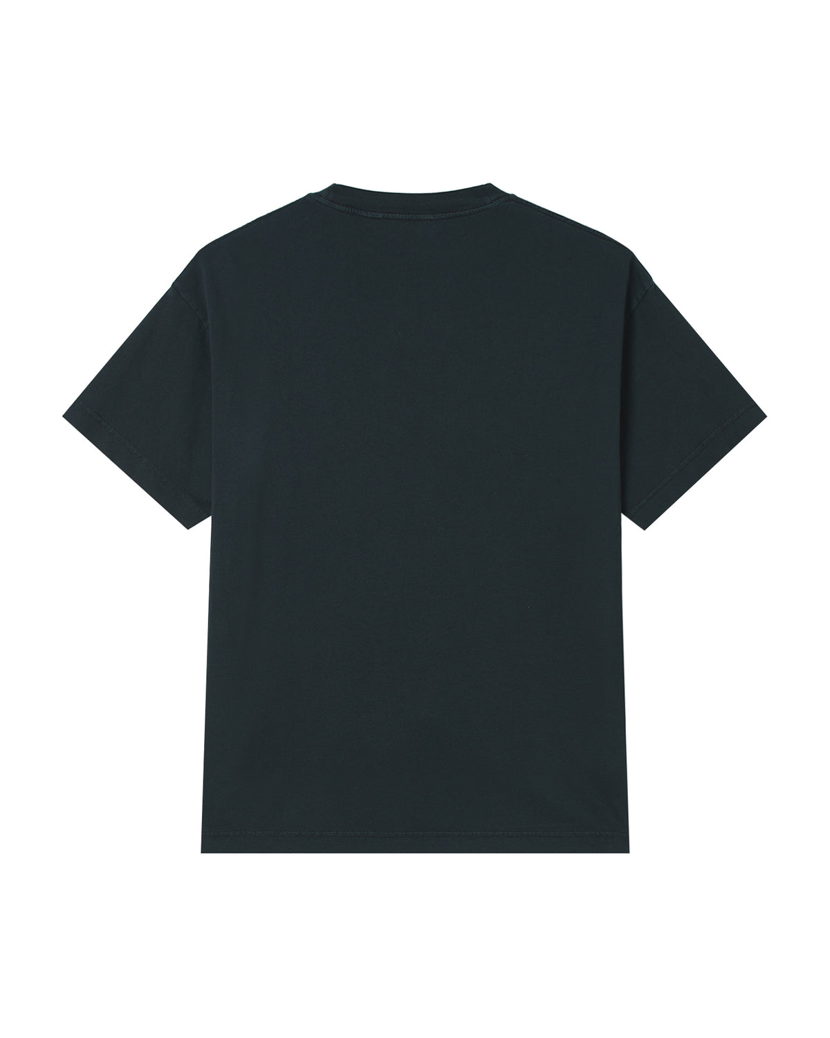 Curved logo tee