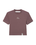 Cropped logo tee
