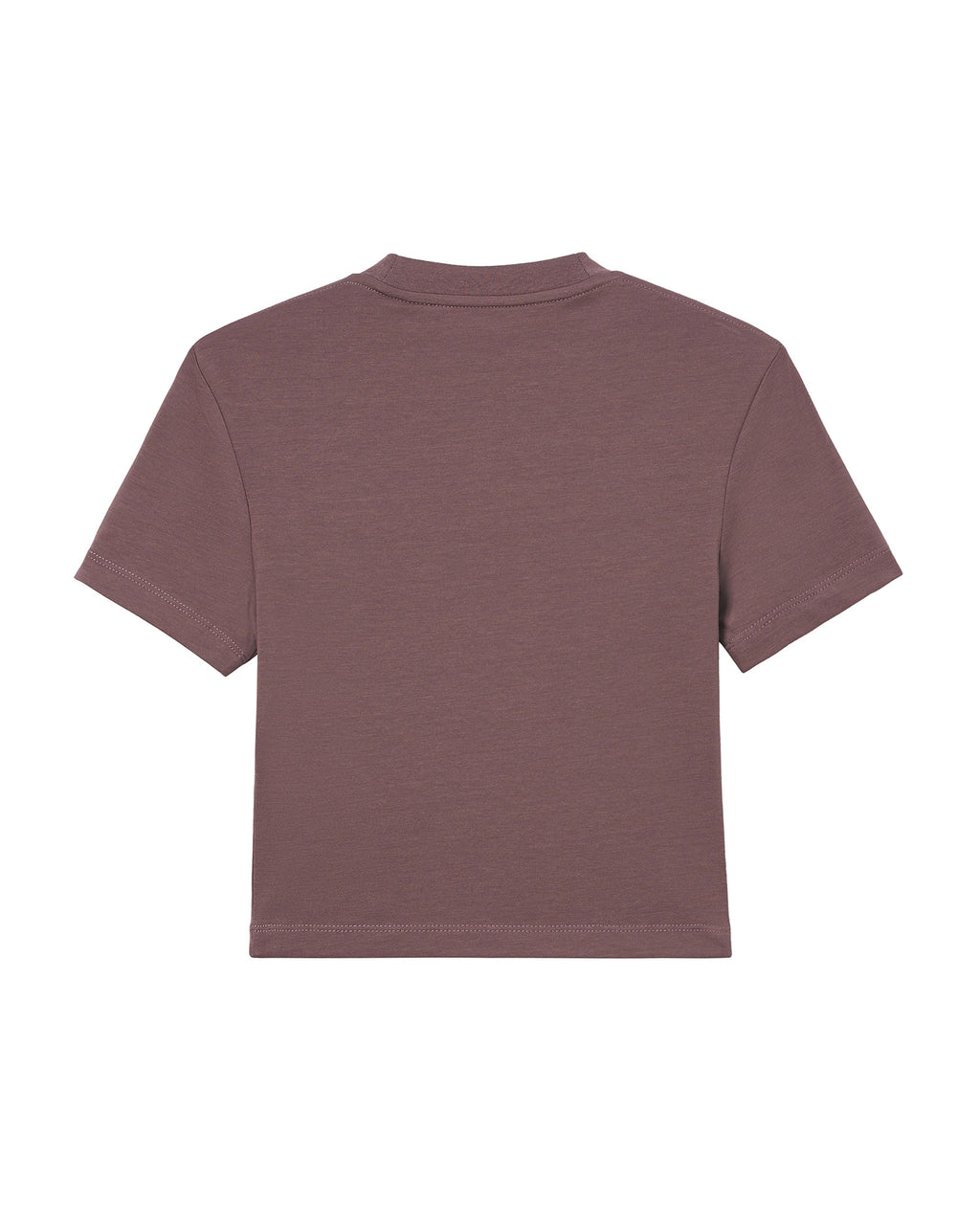 Cropped logo tee