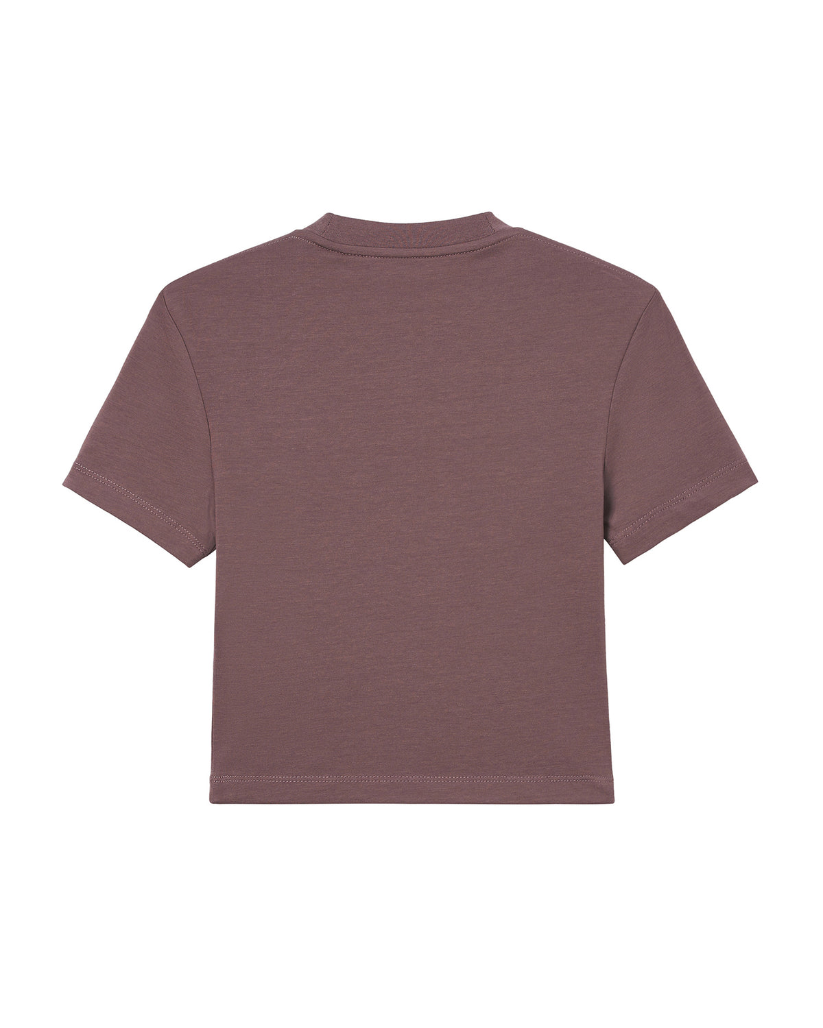 Cropped logo tee