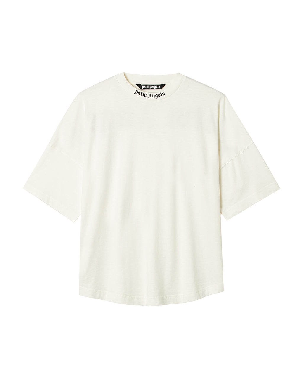 Neck logo tee