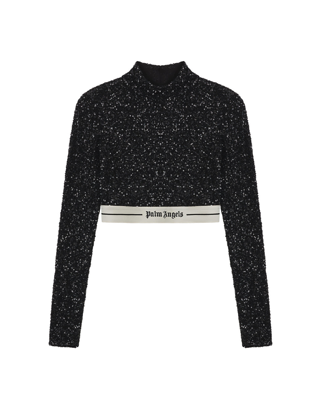 Mock neck crop top