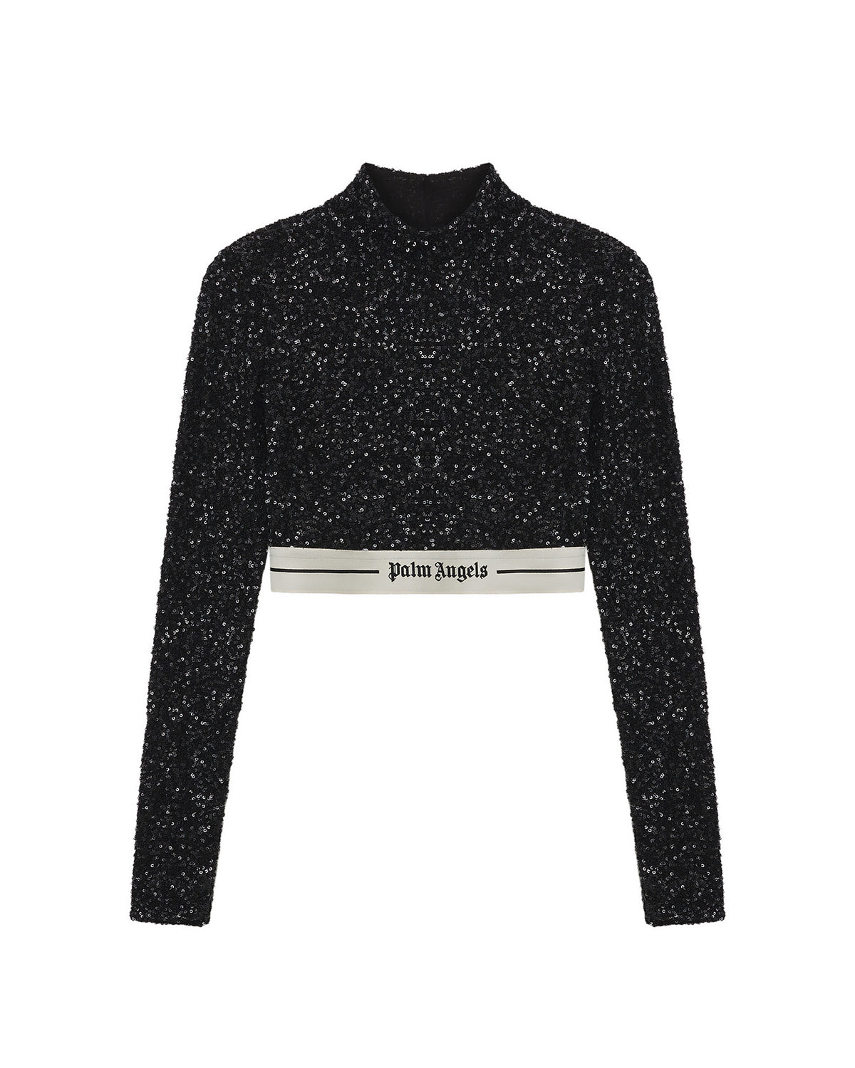 Mock neck crop top