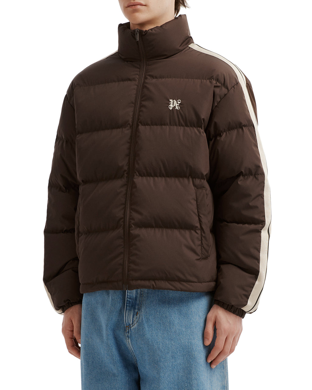 Stand collar down jacket