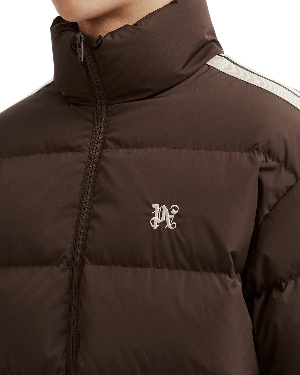 Stand collar down jacket