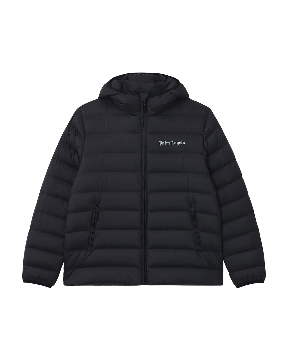 Hooded down jacket