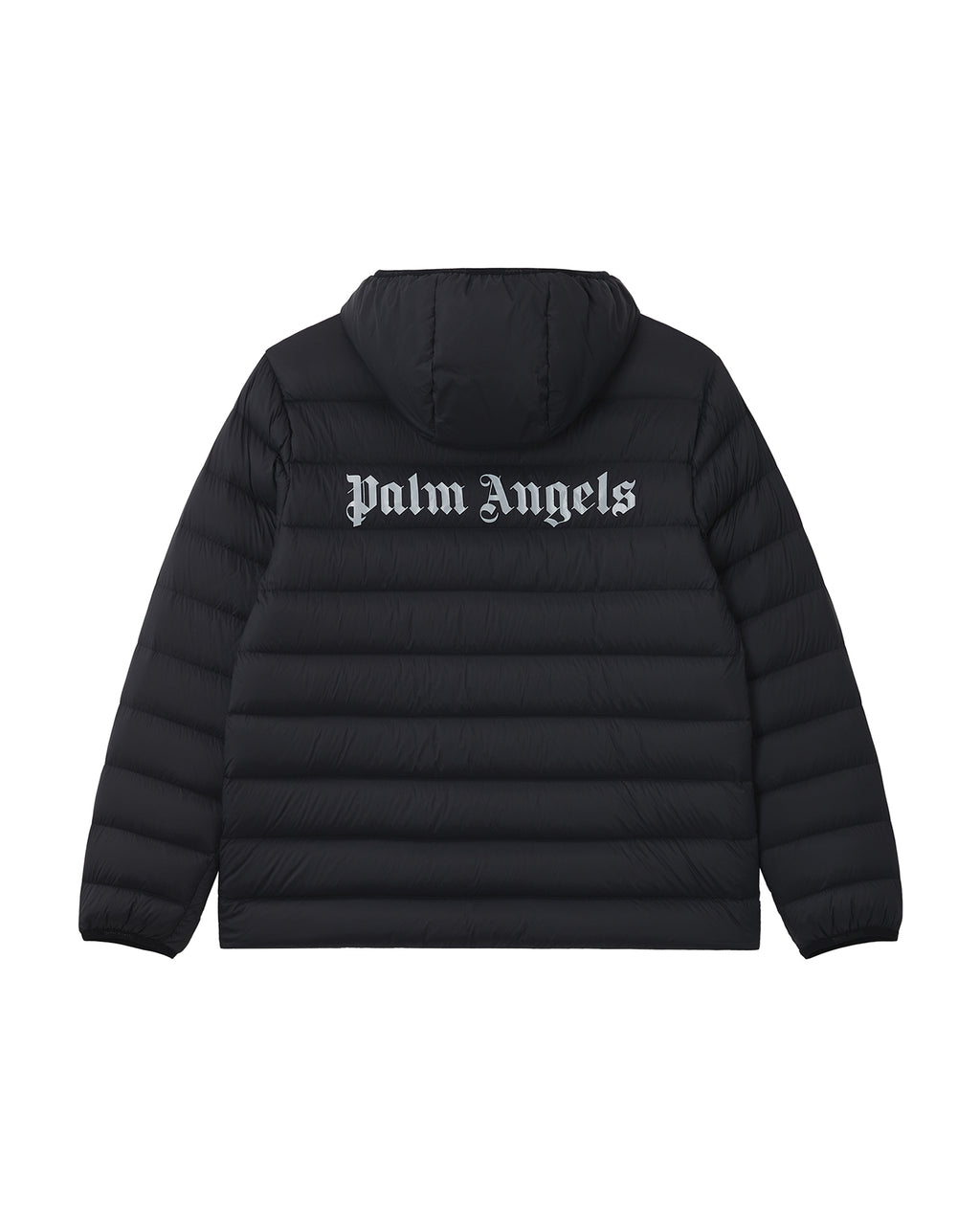 Hooded down jacket
