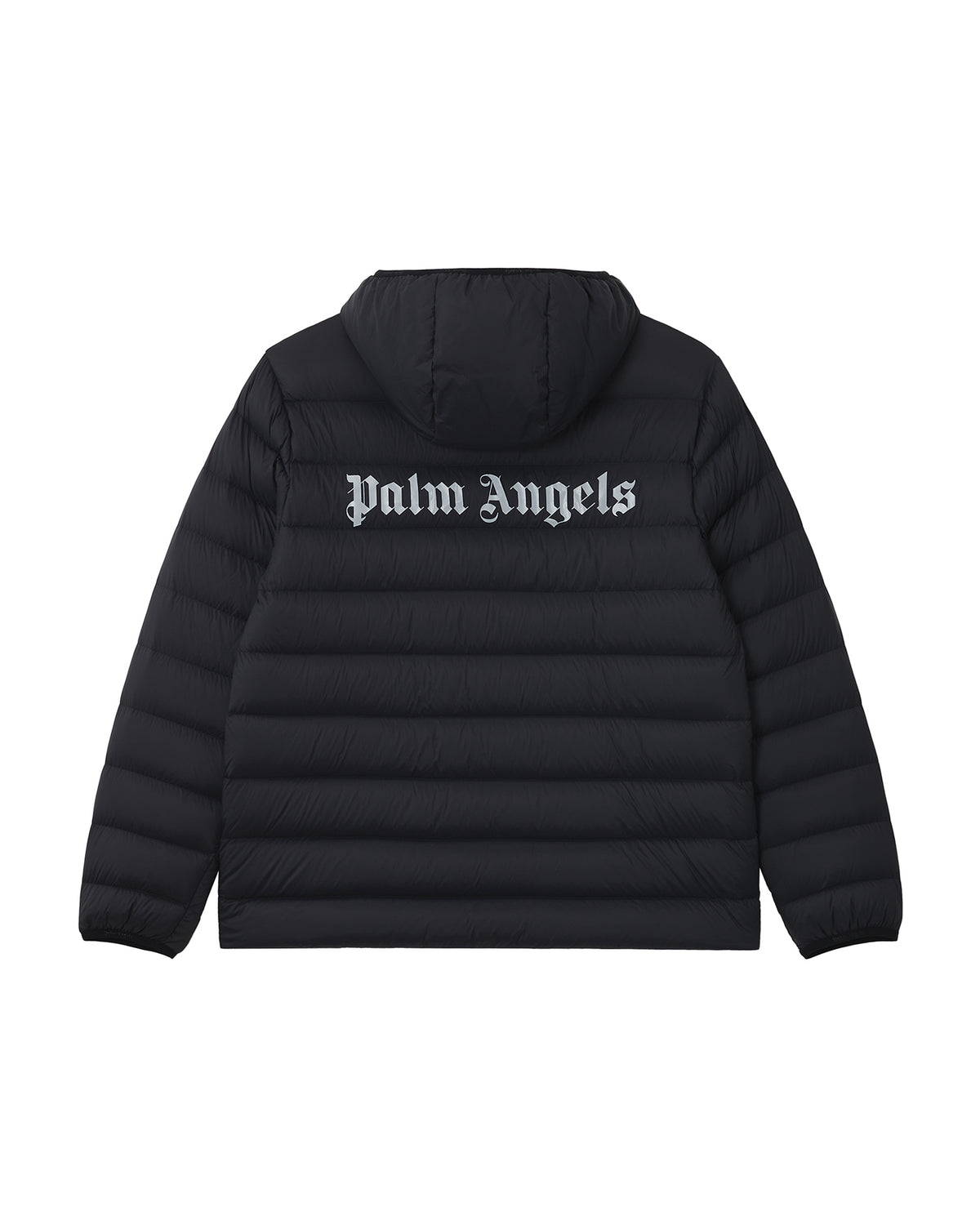 Hooded down jacket